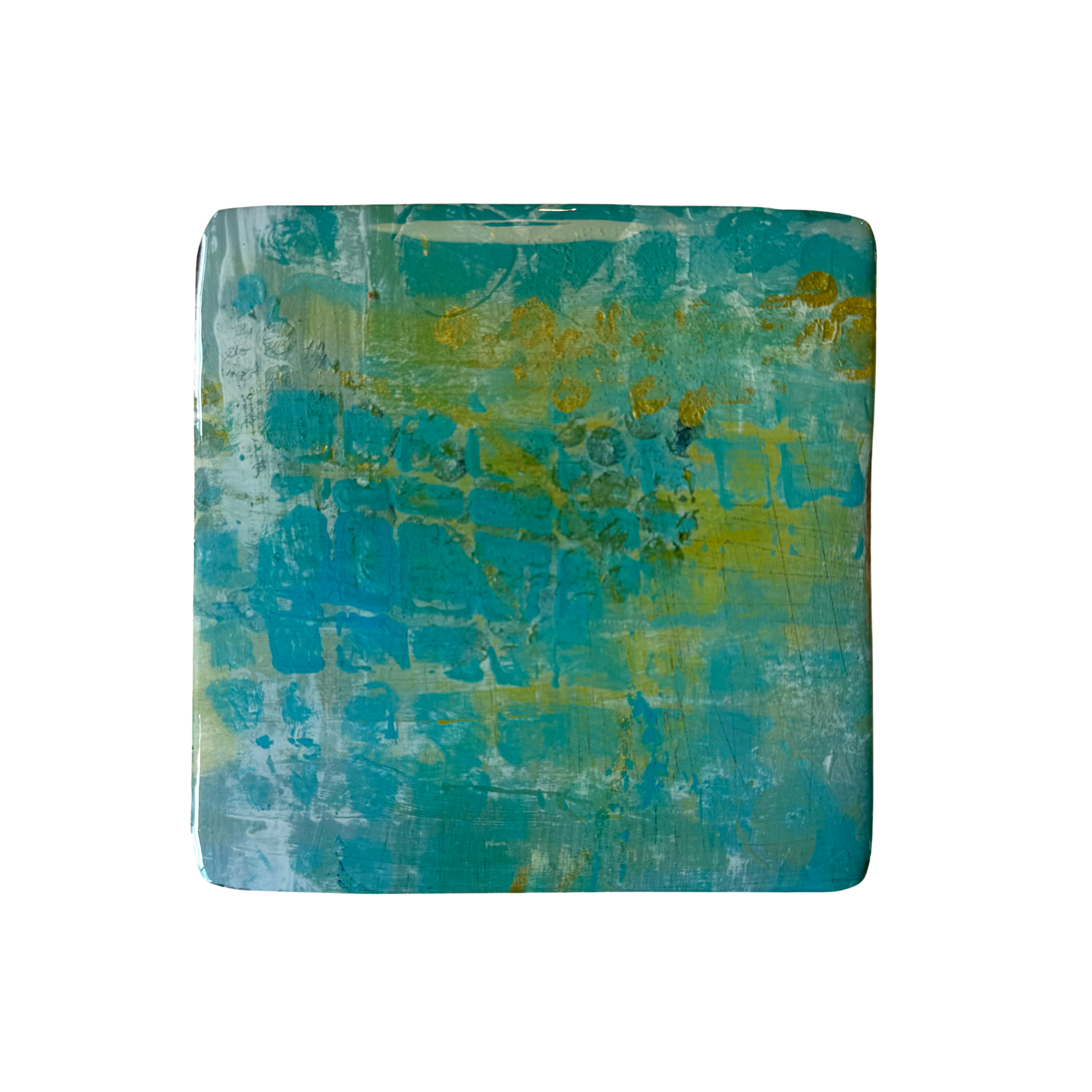 Hand Painted Coaster by Therese Cook
