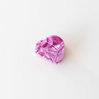 Eco Gemstones Hair Claw Clip: Mulberry Marble