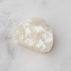 Eco Treasure Hair Clip: Cream Cheese