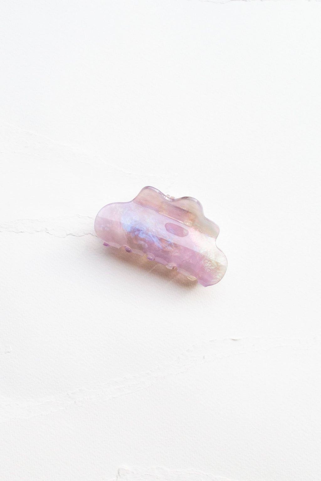 Eco Cloud Hair Claw Clip: Pink Clouds