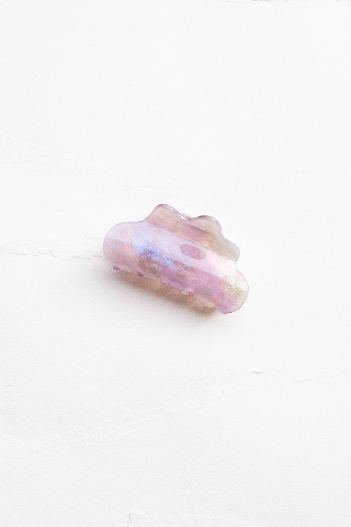 Eco Cloud Hair Claw Clip: Pink Clouds
