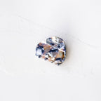 Eco Gemstones Hair Claw Clip: Blue Moon