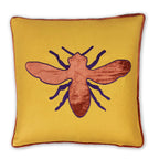 1-099 Moth Square Decorative Pillow