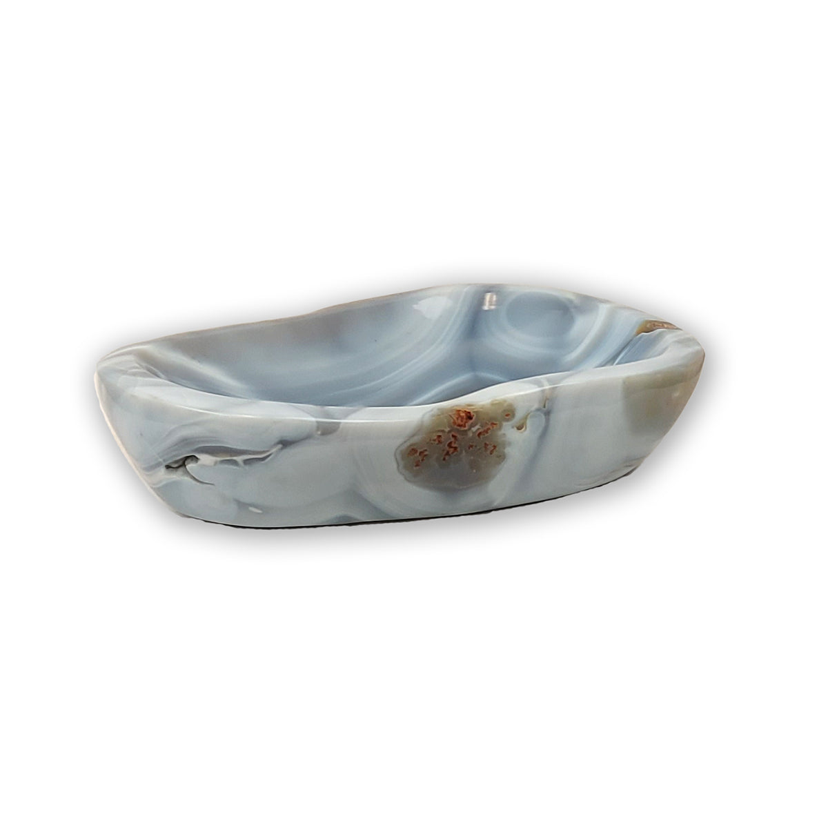 1068-1 Blue Agate Bowl