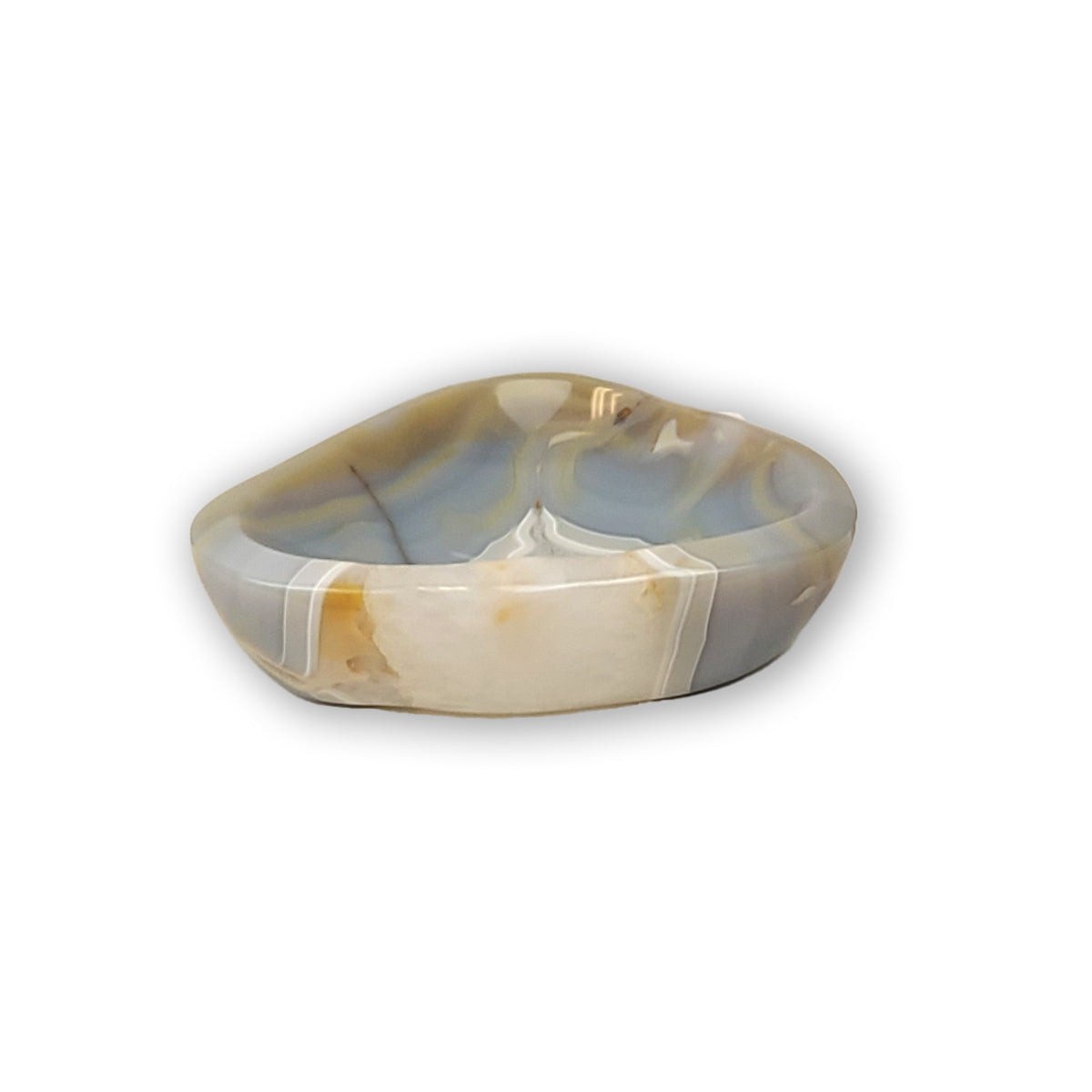 1068-2 Blue Agate Bowl