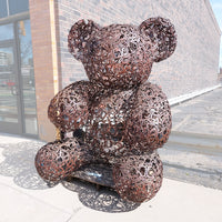 2203-18 Patrick Buckohr Metal Teddy Bear