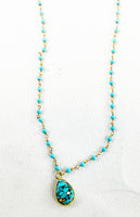 23-2007 Turquois Necklace by Joanna Jelen