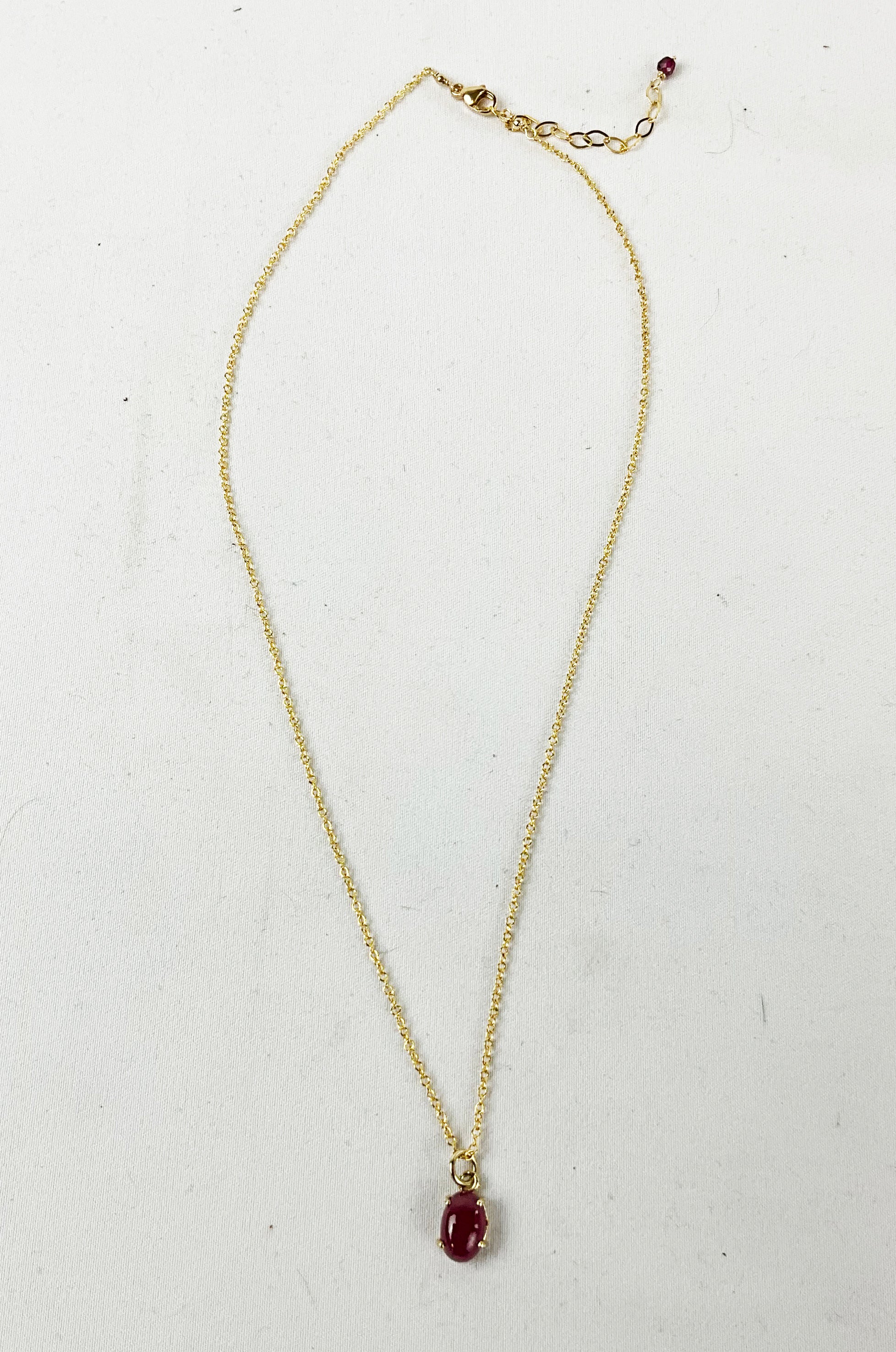 23-2009 Pink Tourmaline Necklace by Savannah Design Studio