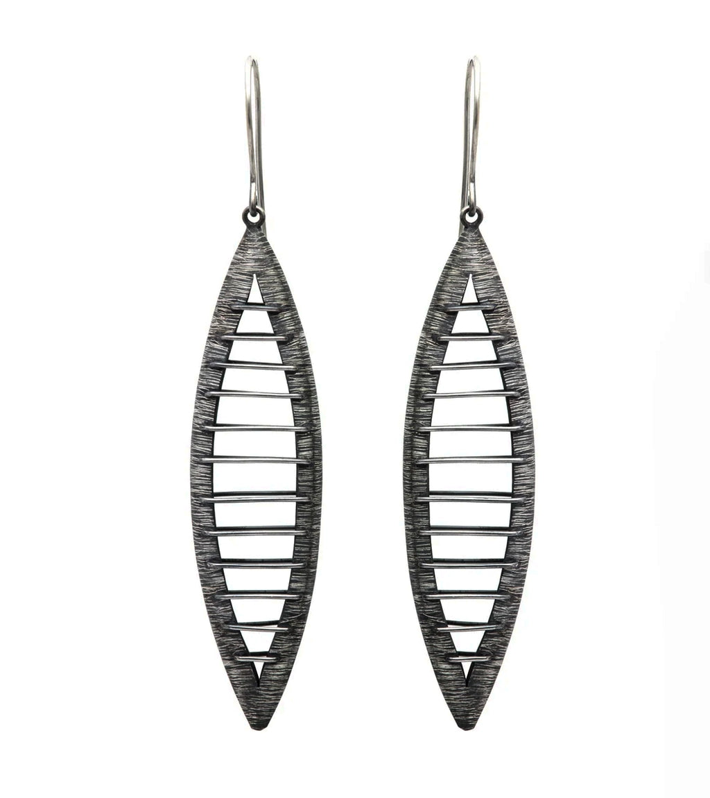 23-2013 Parallel Earrings by Mariella Pilato
