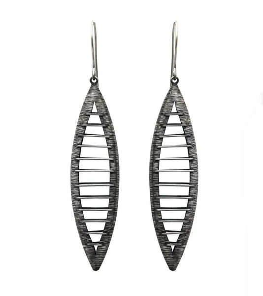 23-2013 Parallel Earrings by Mariella Pilato