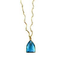 Aqua Quartz Necklace