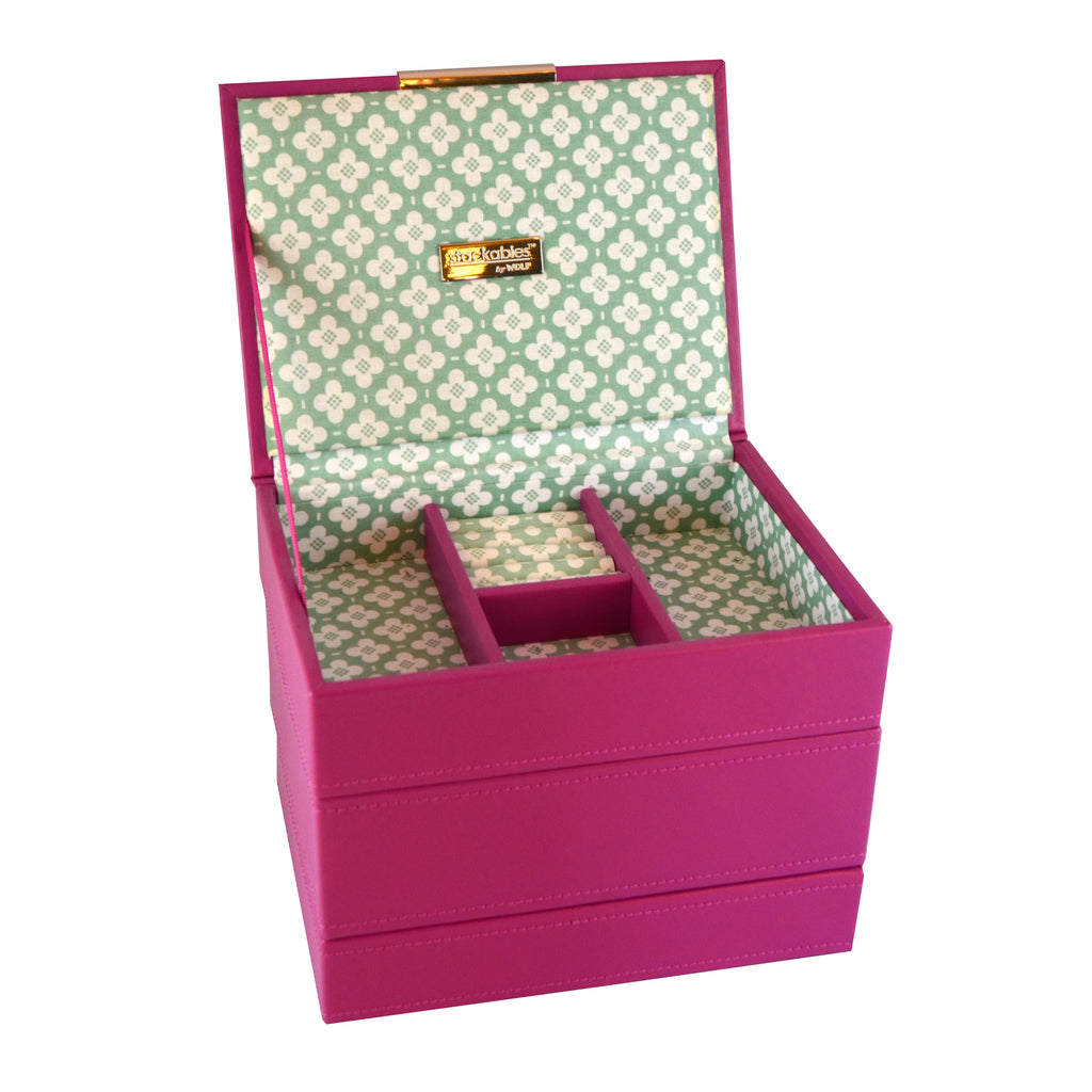 Mini Stackable Jewelry Tray Set