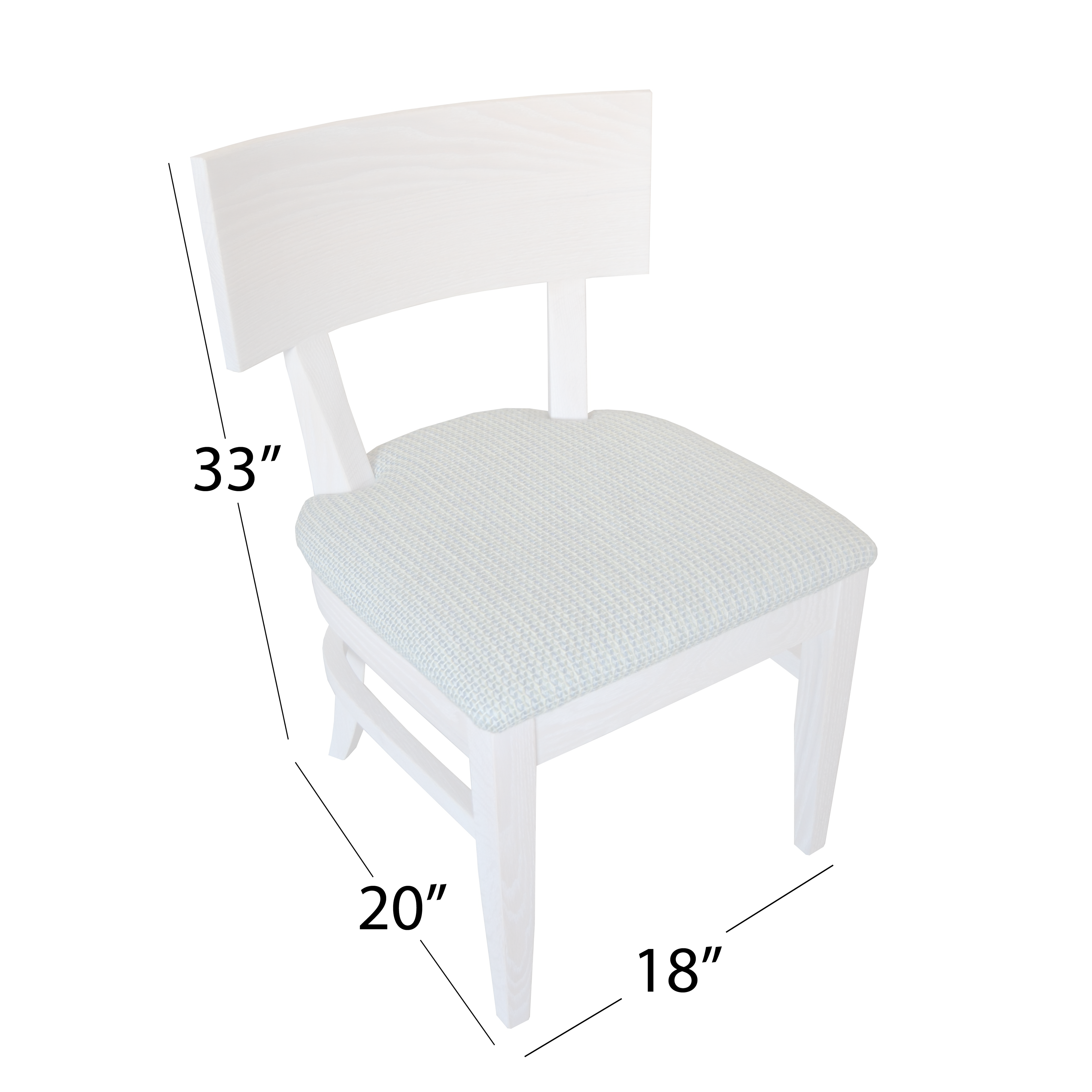 Cole Dining Chair with Upholstered Seat