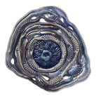 Doug Frates Wall Mounted PlattersDF2206 Jacobean Blue