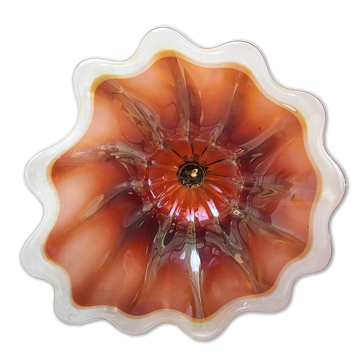 Doug Frates Wall Mounted Platters DF2208 Persimmon