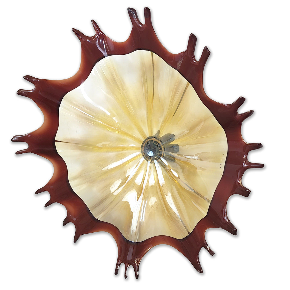 Doug Frates Wall Mounted Platters DF2212 Milk Chocolate