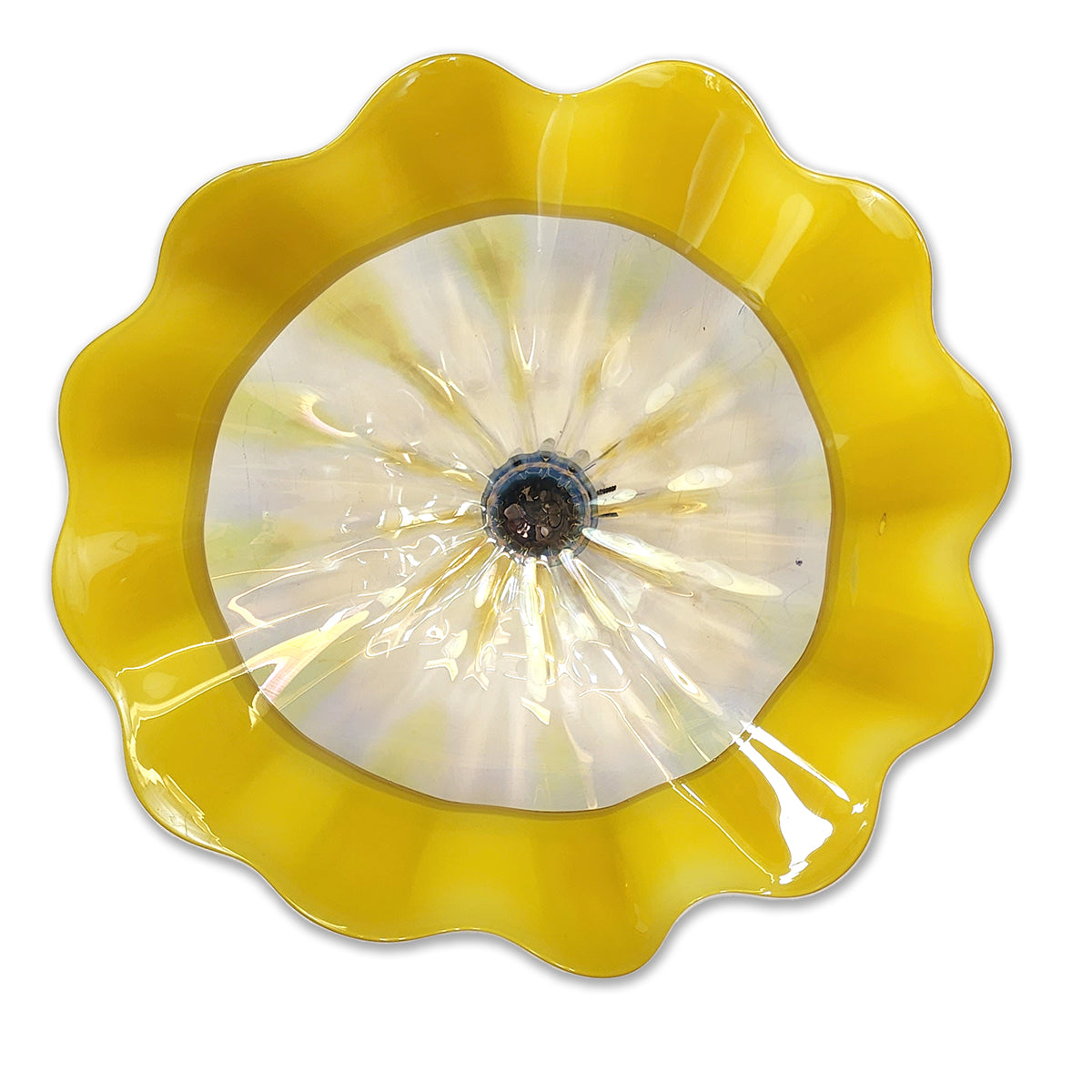 Doug Frates Wall Mounted Platters DF2214 Lemon Curd
