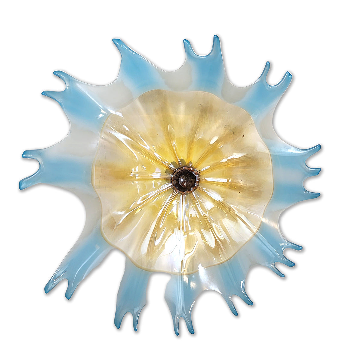 Doug Frates Wall Mounted Platters DF2215 Dreamy Blue