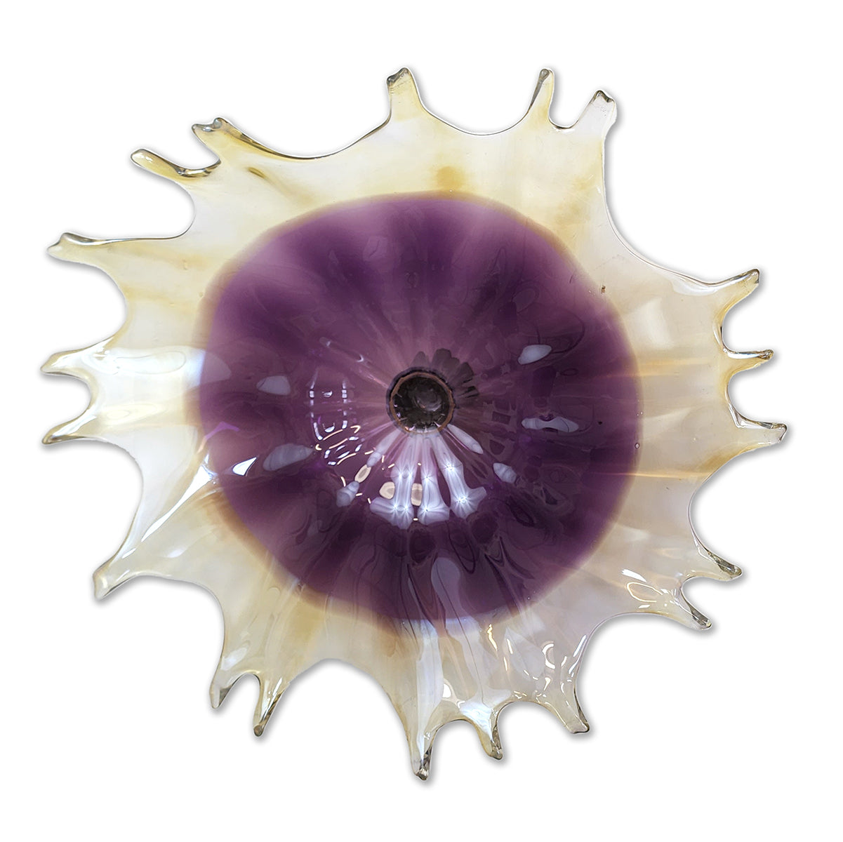 Doug Frates Wall Mounted Platters DF2217 Purple Haze