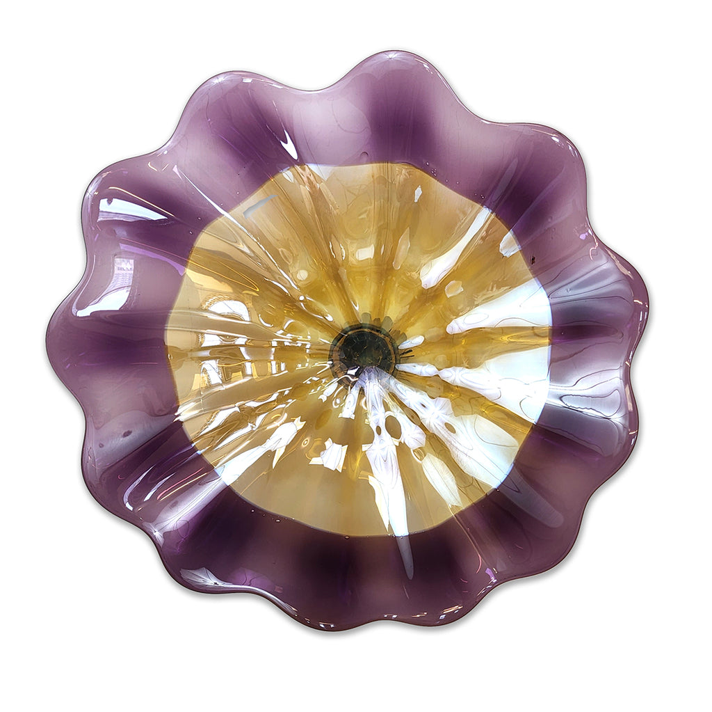 Doug Frates Wall Mounted Platters DF2220 Purple