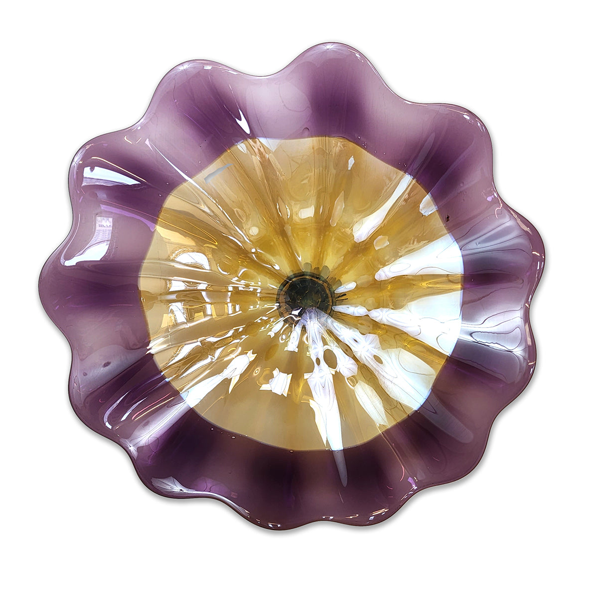 Doug Frates Wall Mounted Platters DF2220 Purple