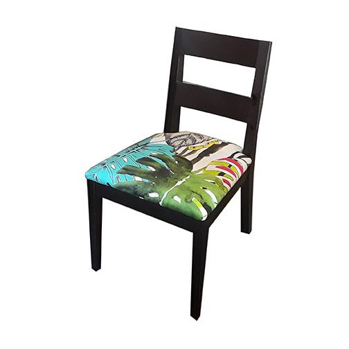 Green Bay Chair with Upholstered Seat