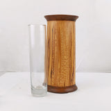 Tom Migge L-108 Walnut and Spalted Wood Vase