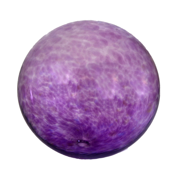 Artisan Glass Ball, Purple