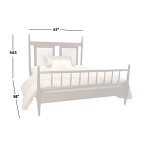 Maple Hill Bed, Queen