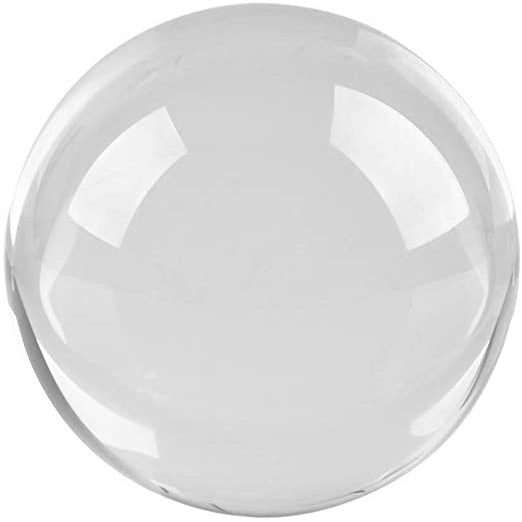 Artisan Glass Ball, Clear
