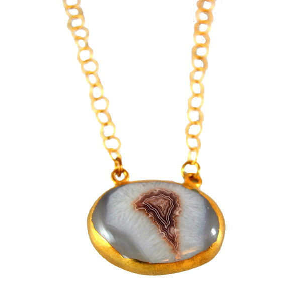 Multi-colored Stone Necklace