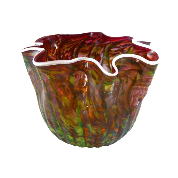 Amber Multi Color Vase