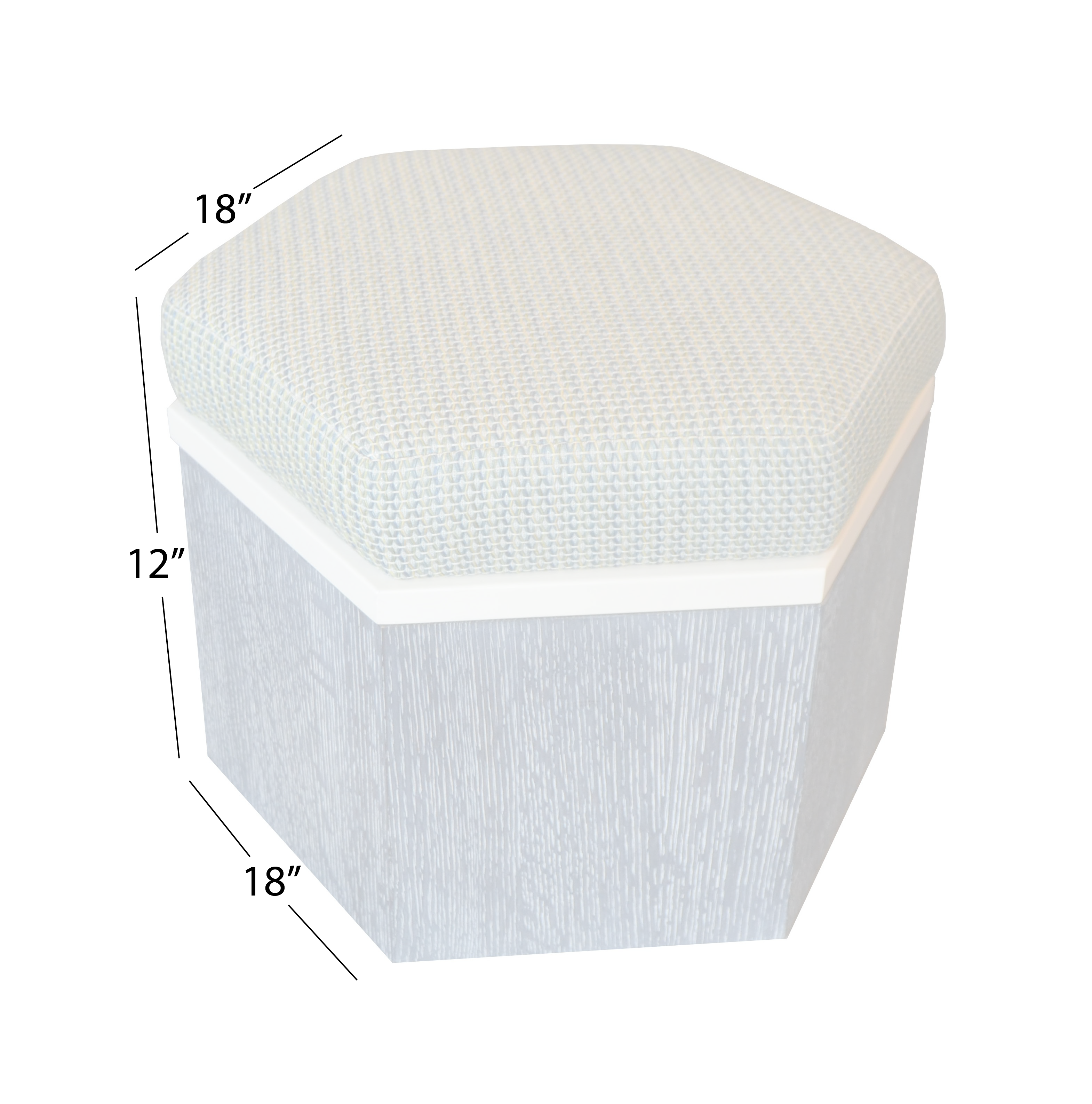 Lamar Upholstered Stool
