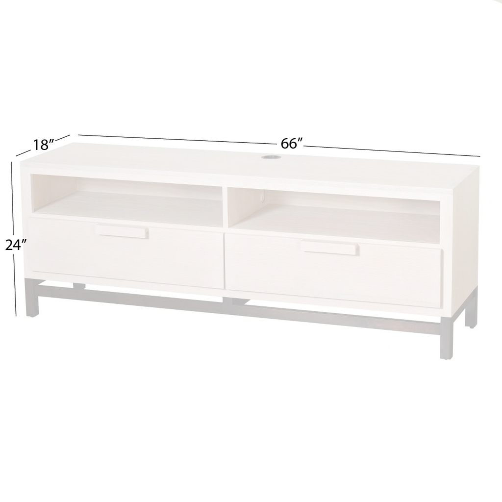 Sheridan Road 2-Drawer Media Cabinet