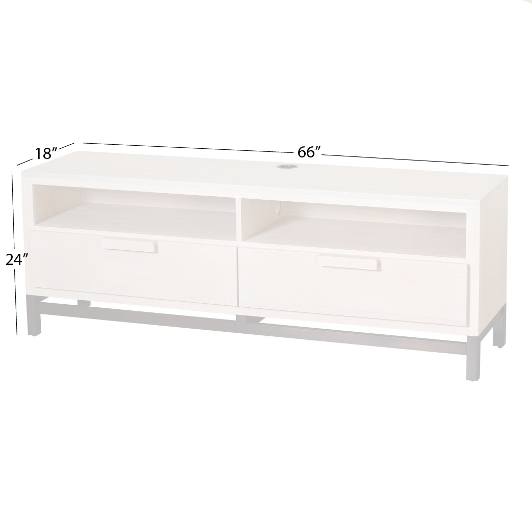 Sheridan Road 2-Drawer Media Cabinet