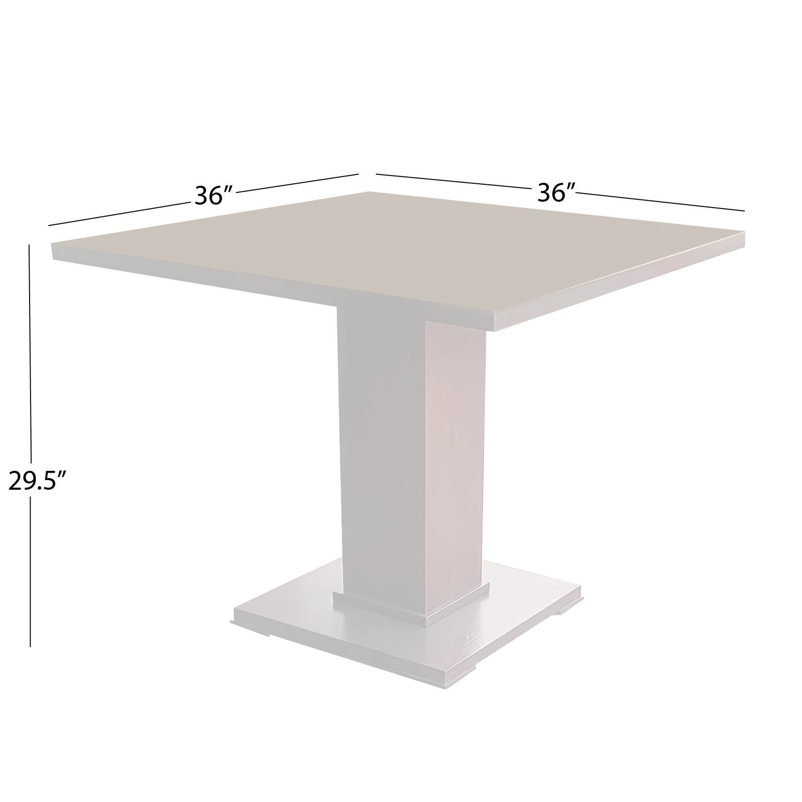 Tribeca Breakfast Table, Square