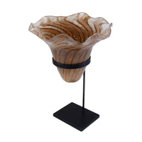 Vase with Iron Stand