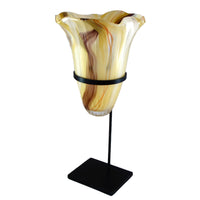 Vase with Iron Stand