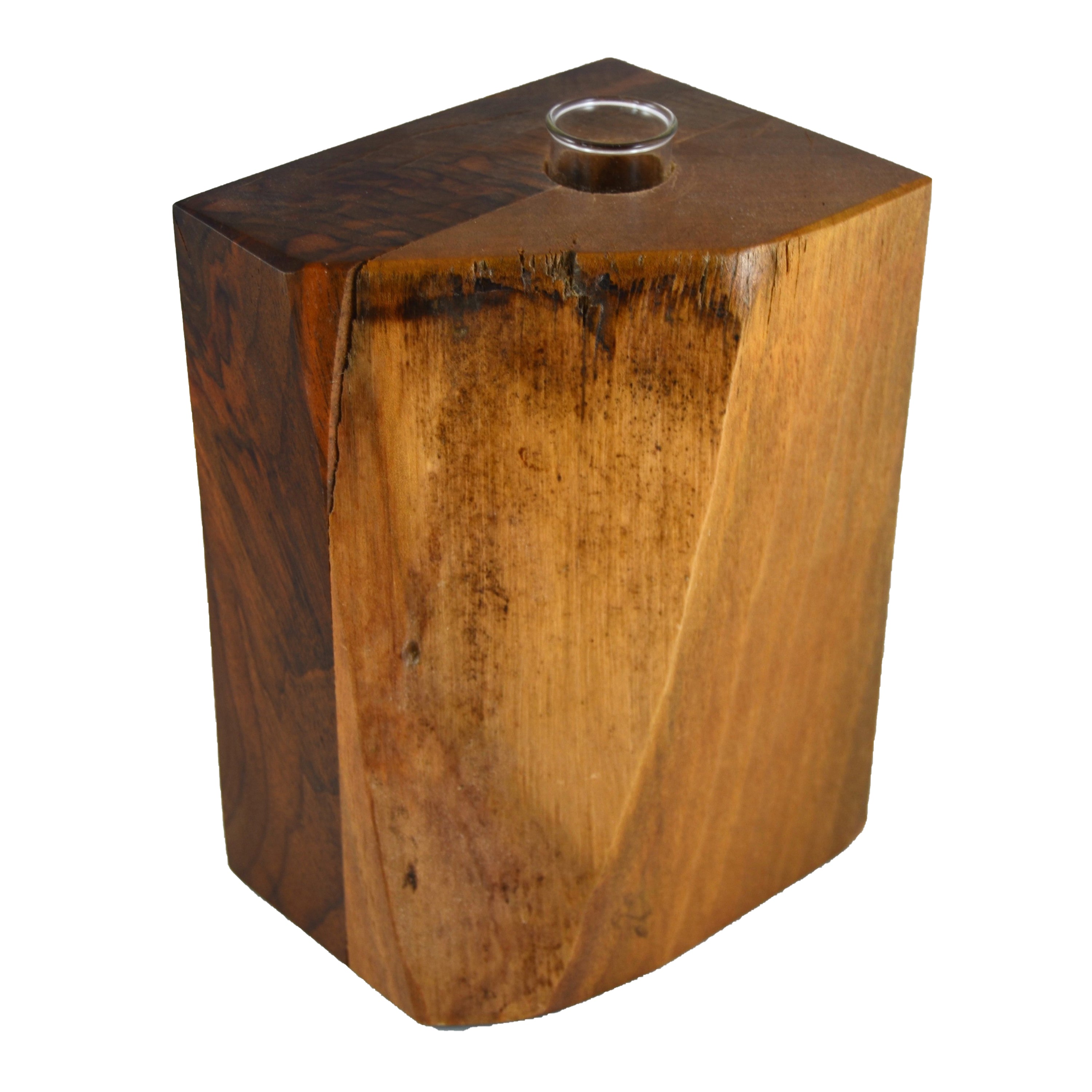 Walnut Bud Vase