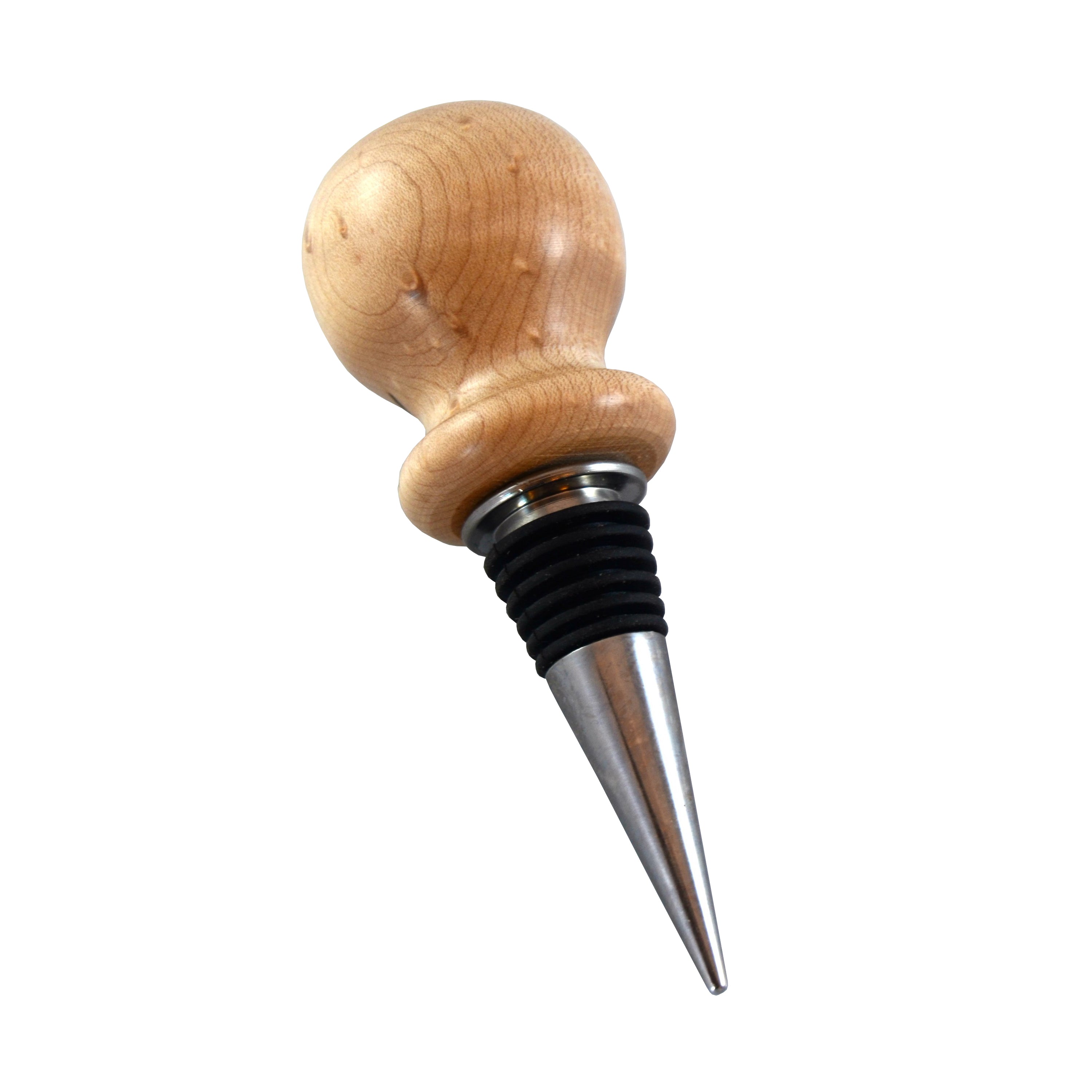 Wine Stopper, Birdseye Maple