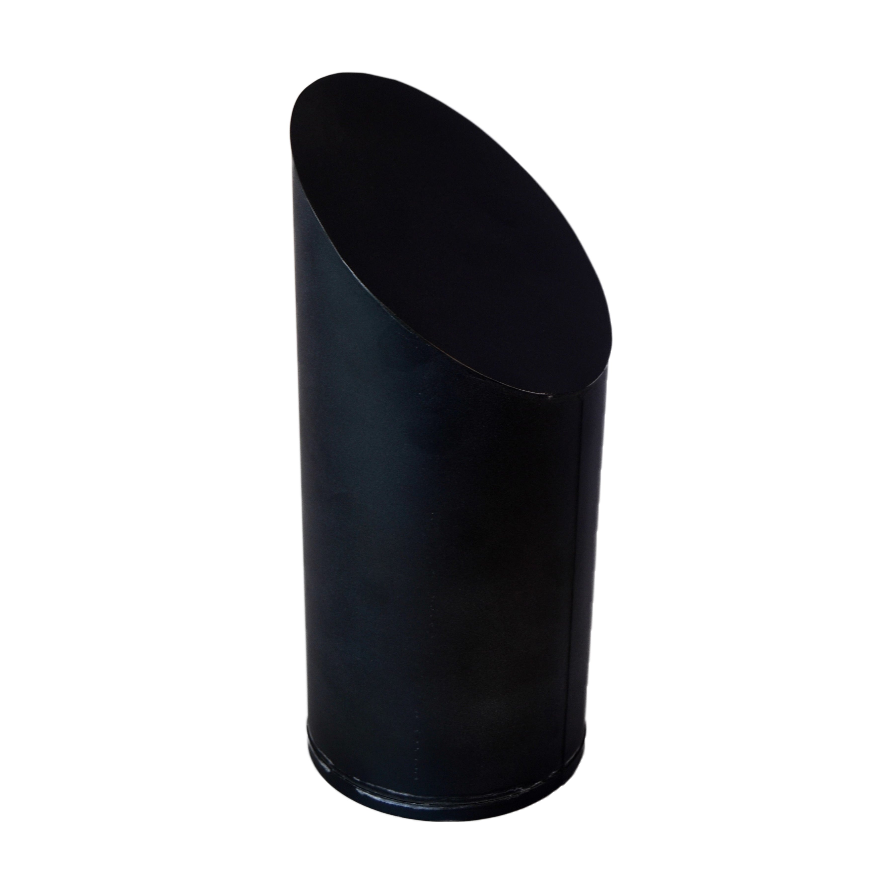 Zinc Charette Form Large, Sliced Cylinder